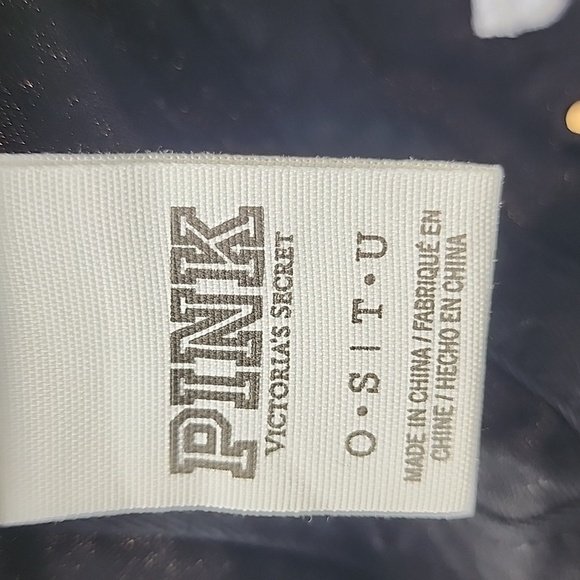 Victoria’s Secret Beach Please PINK Black hat / baseball cap - Picture 7 of 8